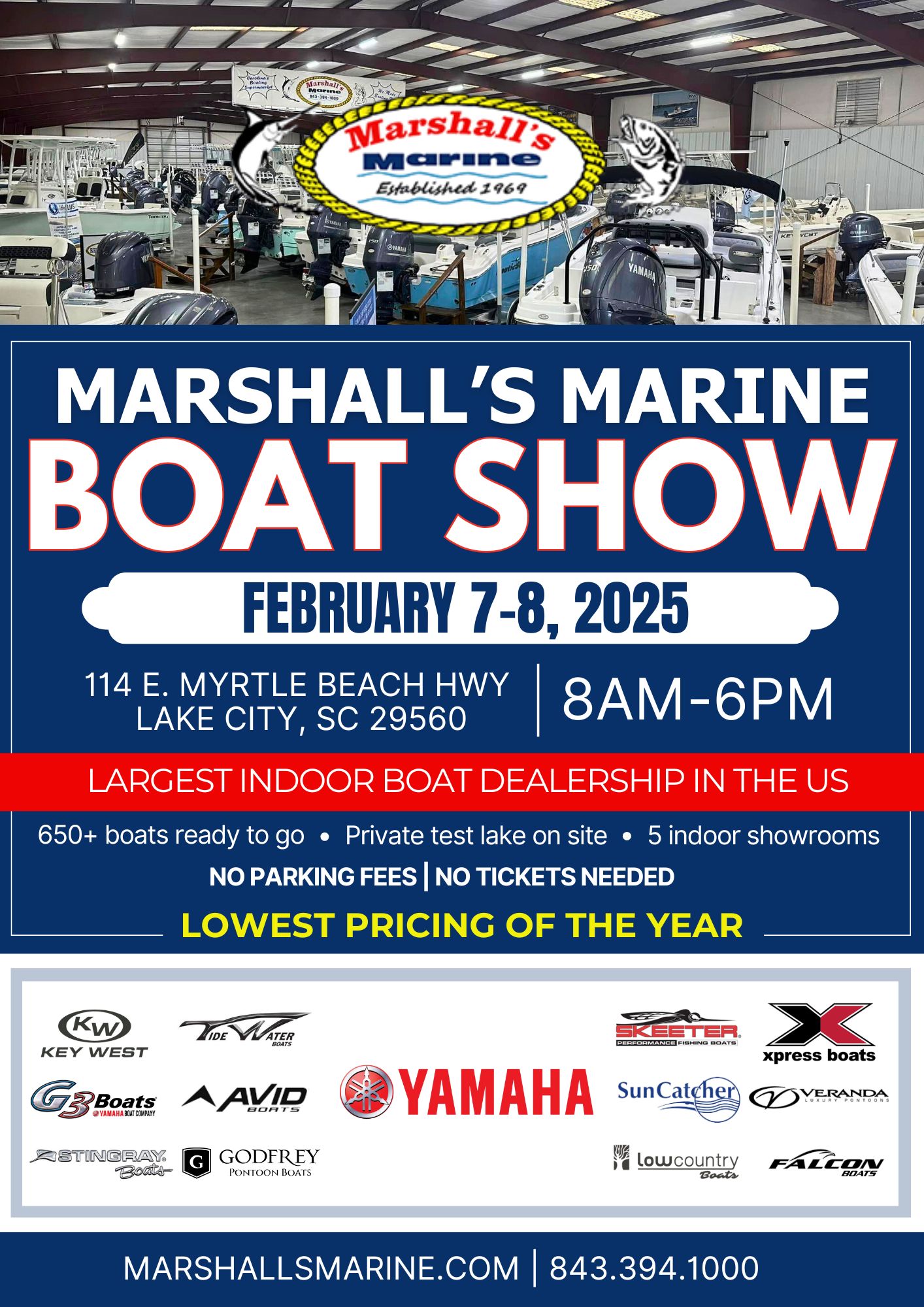 Boat Dealer in South Carolina | Marshall&rsquo;s Marine